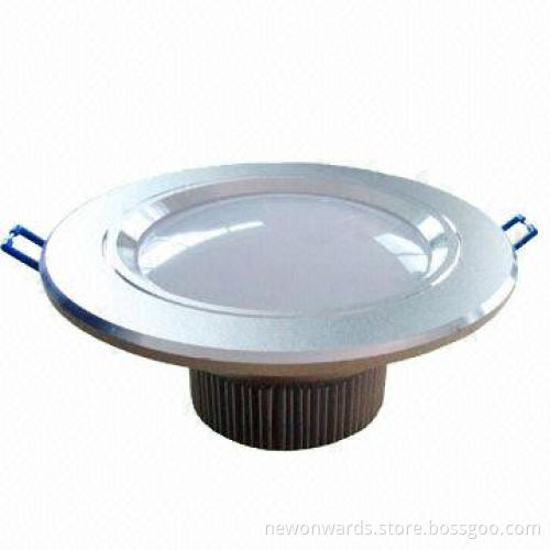 4-inch Aluminum Sphere Screen 2835 SMD Downlight with 10W Power, 85-265V AC Input Voltage